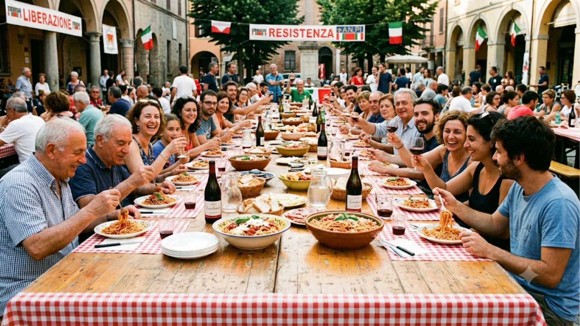 Antifascismo & Comunità: la pastasciutta antifascista