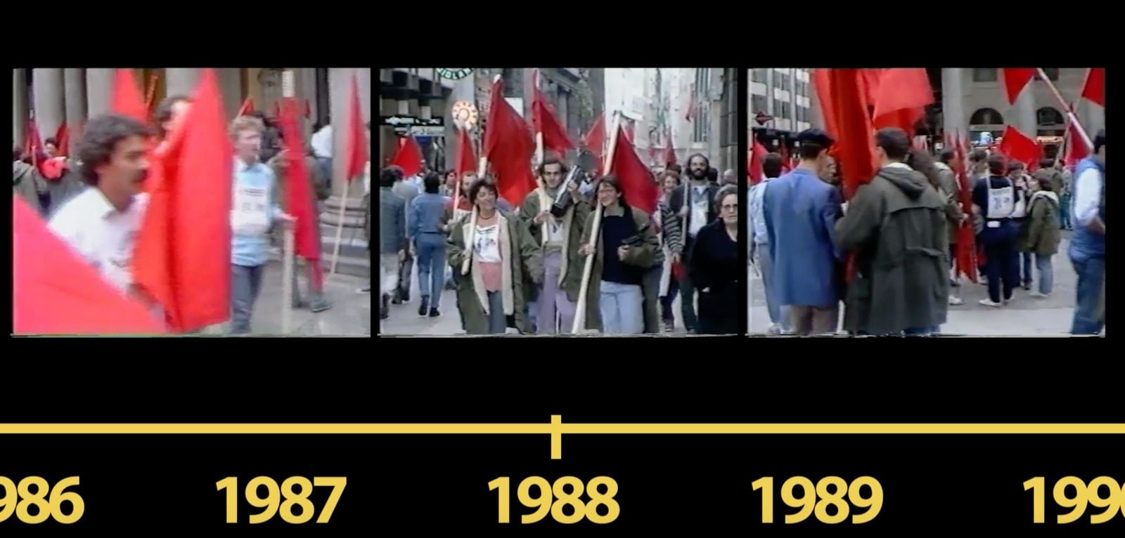 Sabato 7 marzo video e catalogo della mostra dei 50 anni di Radio Popolare